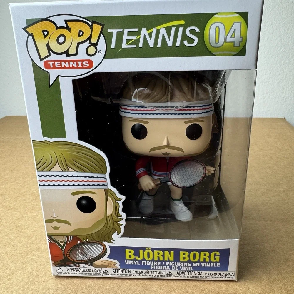Funko Pop! Tennis Bjorn Borg Vinyl Toy Figure #04